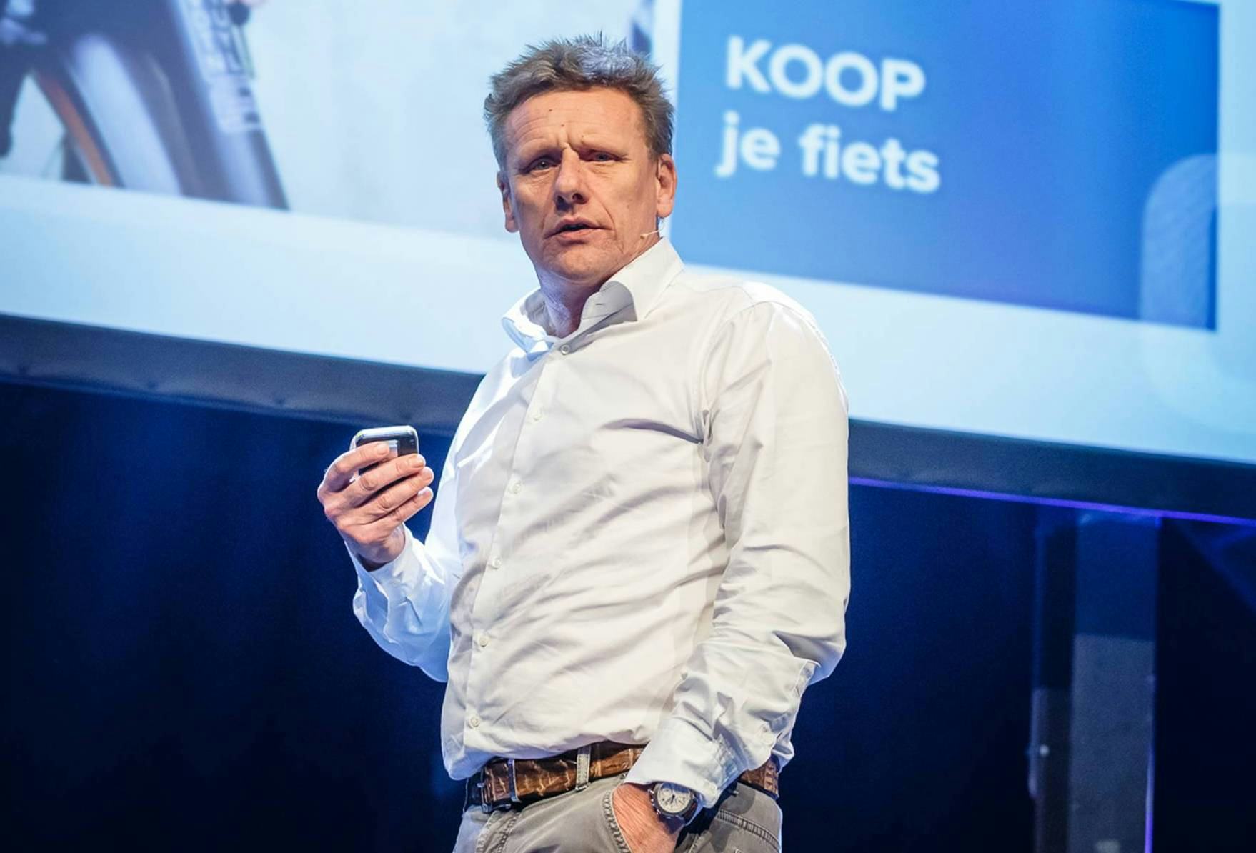 Huub Lamers: "Gazelle zorgt voor traffic naar de fietsenwinkel. Het zijn gewoon goede fietsen."