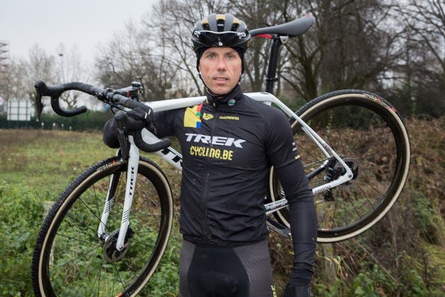 Ontmoet Sven Nys op de Challenge-stand op Velofollies.