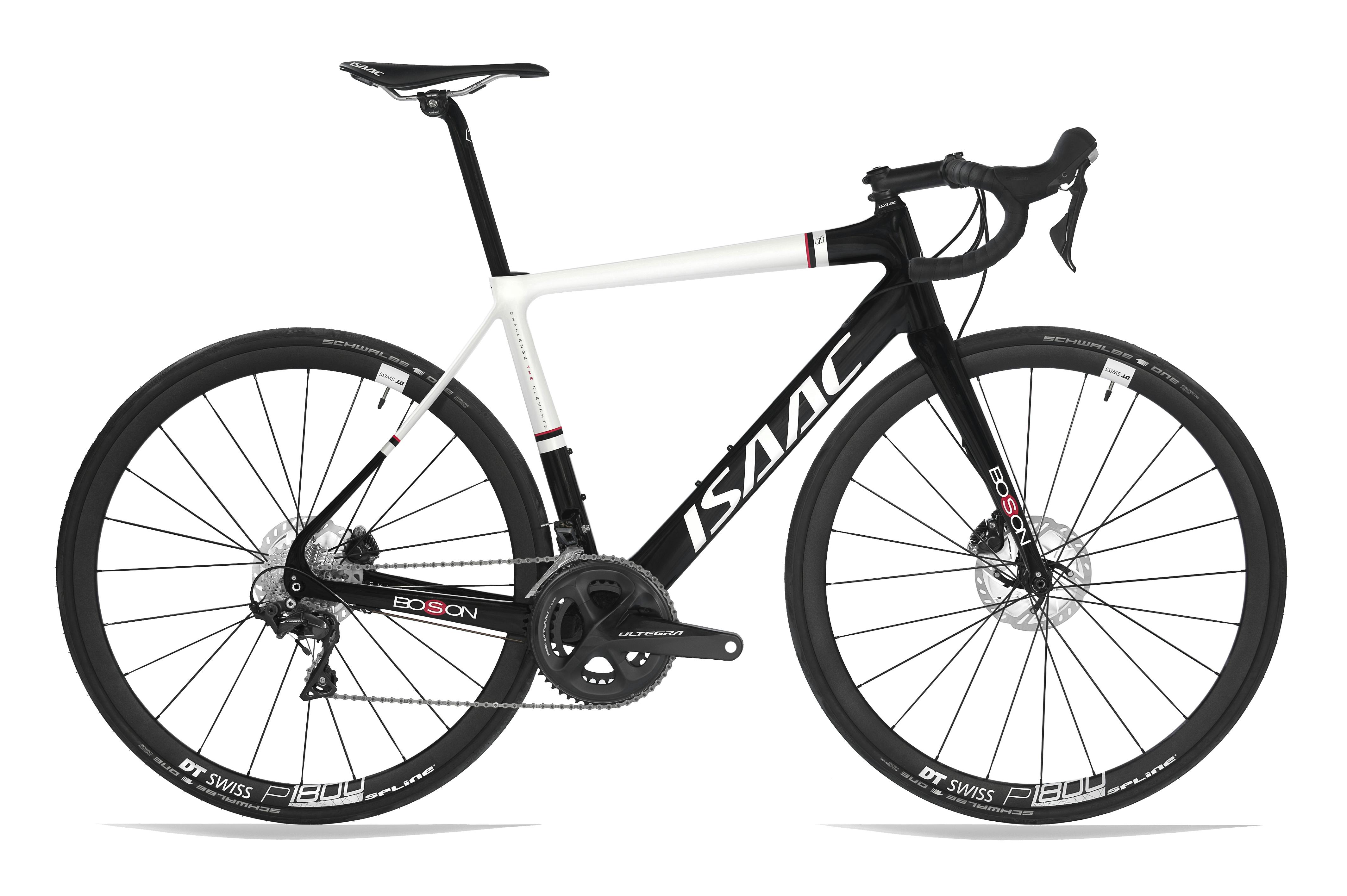 Nieuw van Isaac zijn de Boson en - hier op de foto - de Boson Disc. Endurancefietsen voor uitdagende parcoursen.
