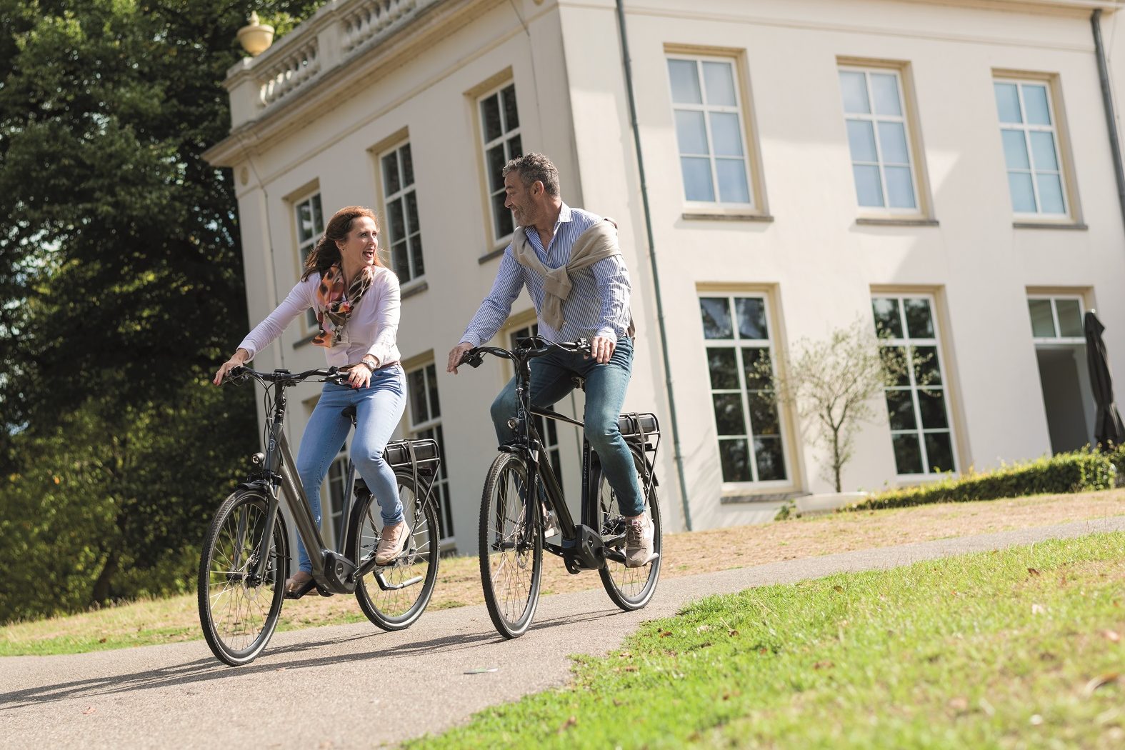 Het model Prestige van Multicycle met Brose middenmotor en Gates beltdrive. Foto Multicycle