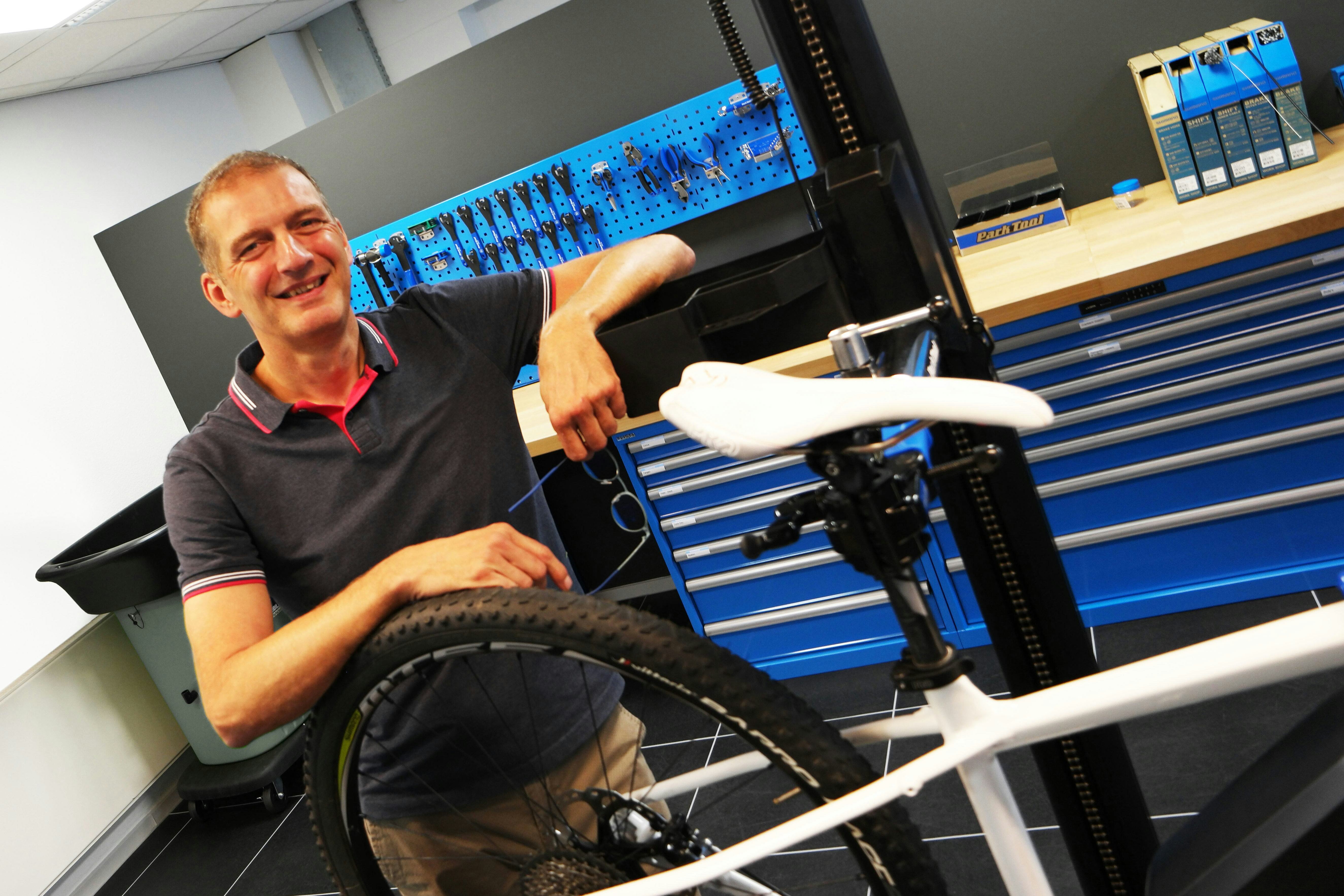 René Veenhuizen volgde Erik Nabermano op per 1 oktober 2018 op als MD Shimano Benelux Bike Division. Foto Shimano Benelux