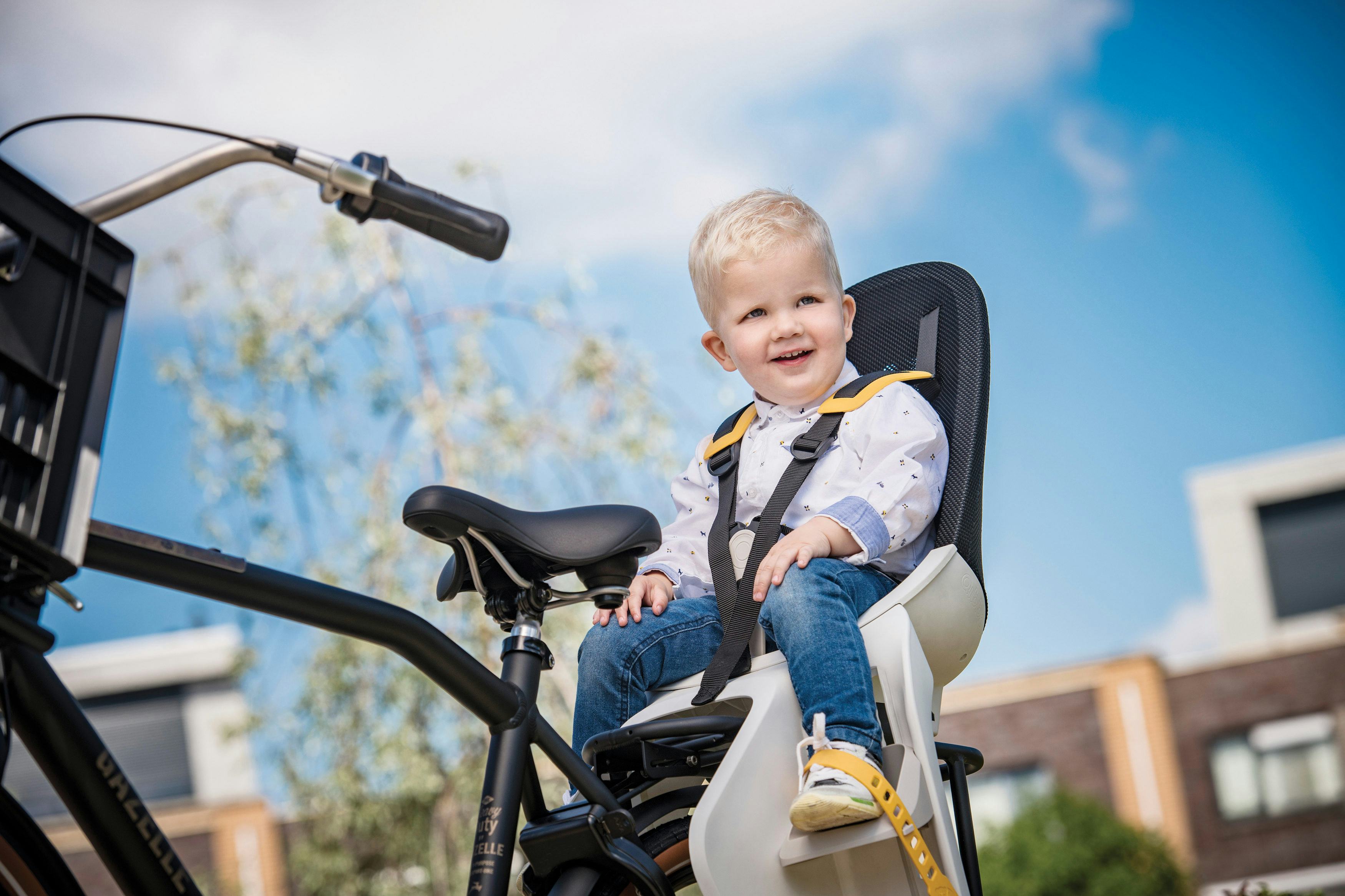 De Qibbel Air weeggt slechts 2,5 kilo en is daarmee het lichtste achterzitje van Nederland.