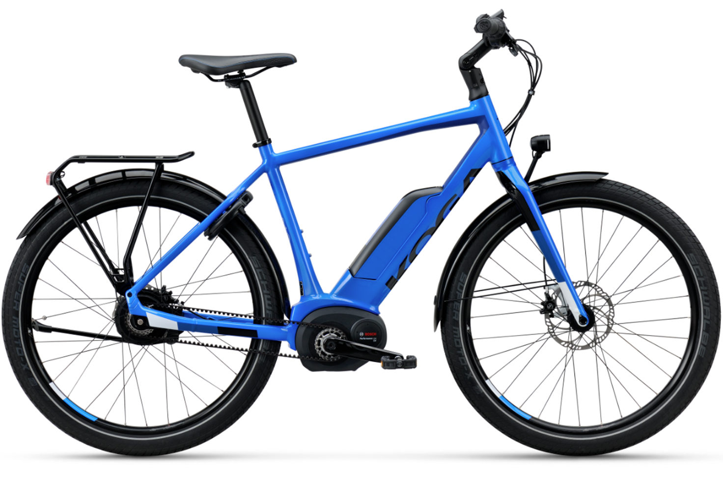 Het ontwerpteam van Koga heeft een keurig frame ontwikkelt dat is afgemonteerd met de beste onderdelen die er in de markt te krijgen zijn.