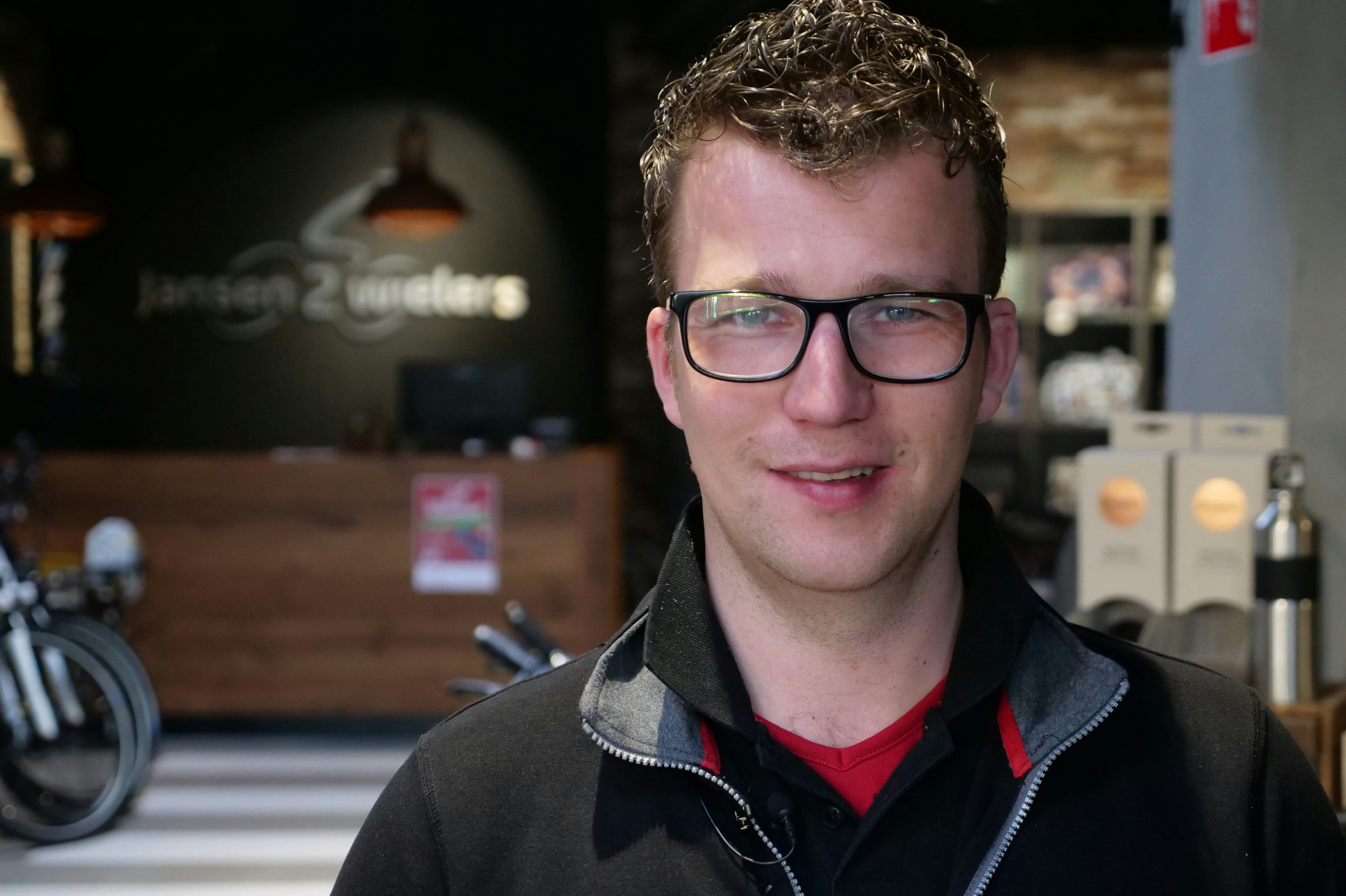 Tweewielerwinkel-winnaar 2019 Eric Jansen: 'We zijn afgelopen jaar weer gegroeid'