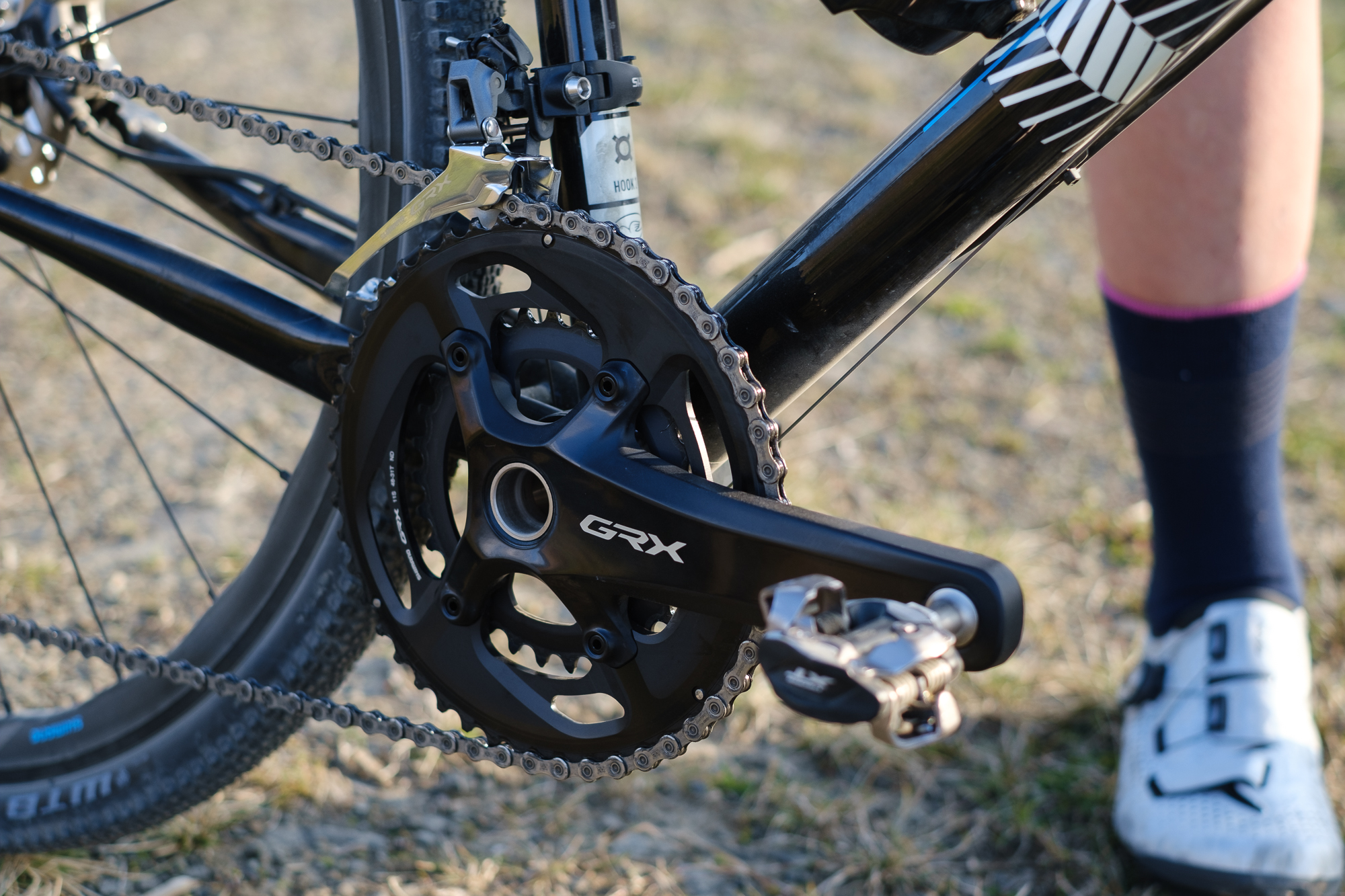 GRX, de gravel/adventure componenentenreeks van Shimano, doet het goed.