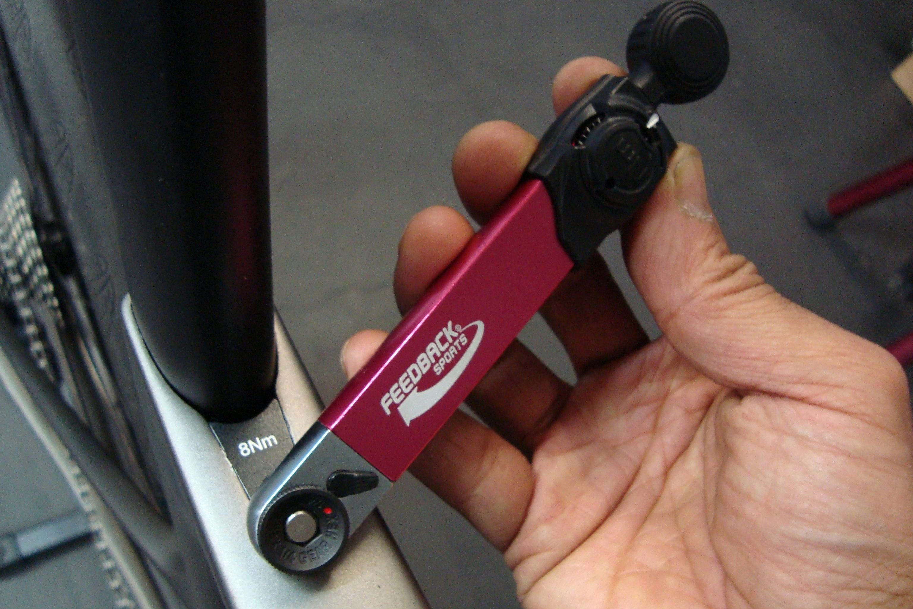 Met de Range heeft Feedback Sports een momentsleutel voor alle aanhaalmomenten van 2 tot 10Nm.
