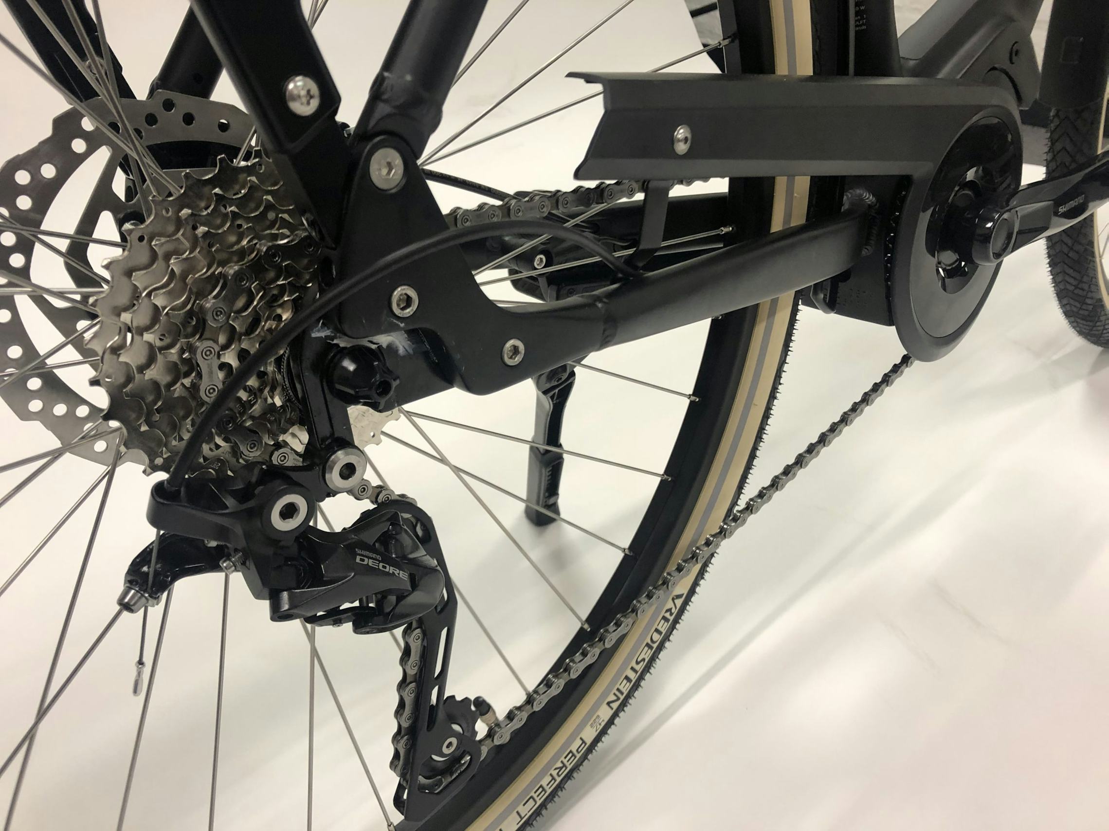 E-bikes met de technologie van Shimano.