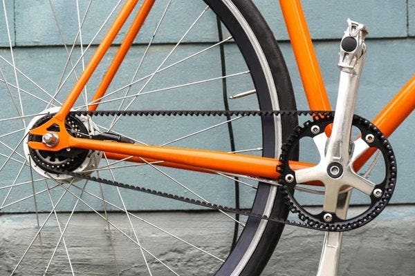 Een riem gaat langer mee dan de traditionele ketting.