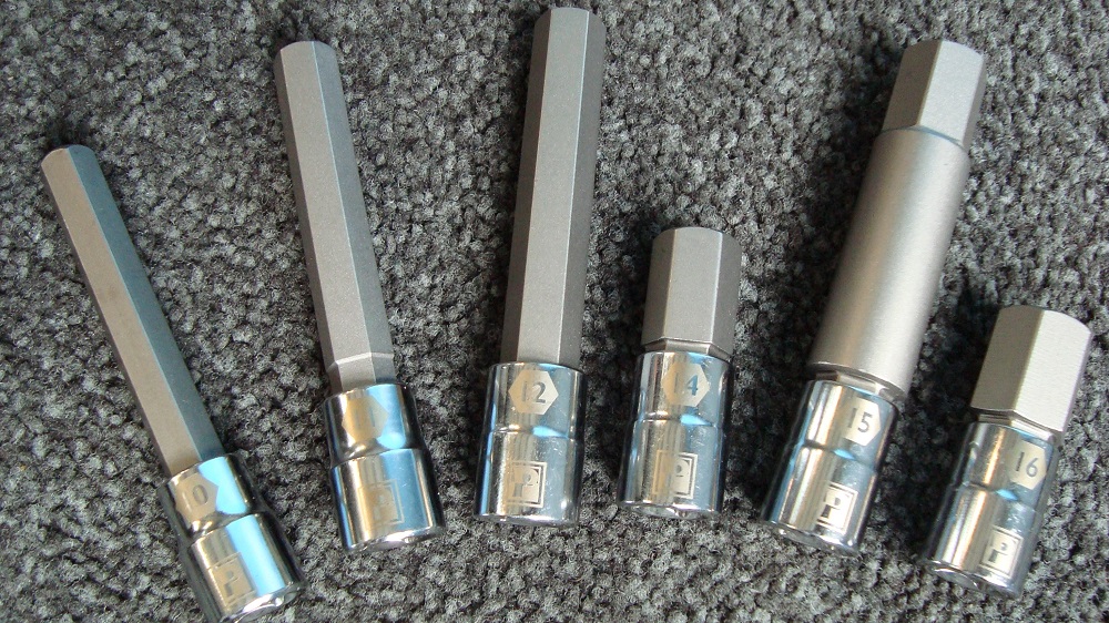 Veel draagvlak en de juiste lengte om dieper gelegen inbusbouten aan te kunnen.