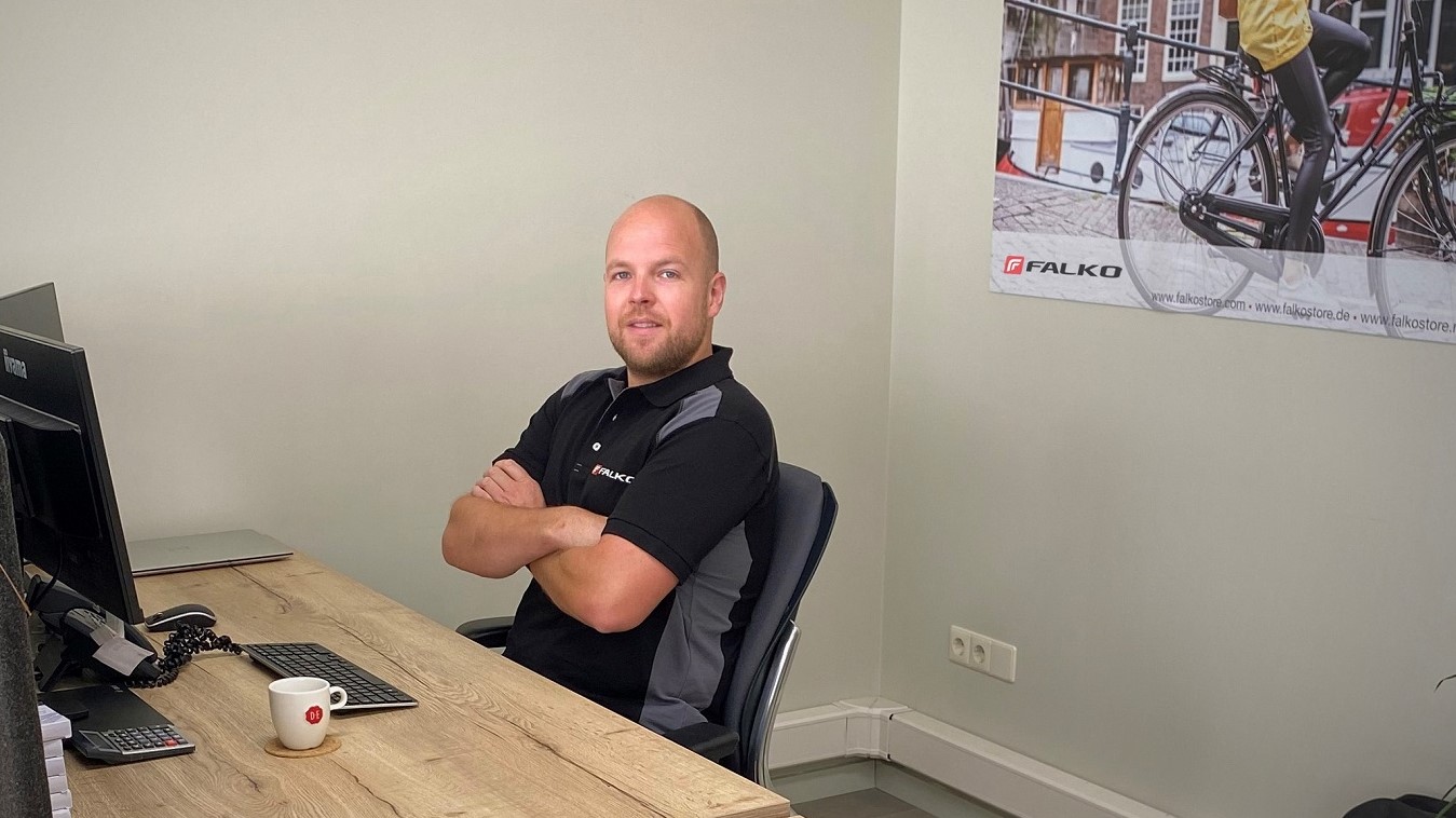 Rob ter Heerdt  is al 15 jaar ook actief in het bedrijf. 