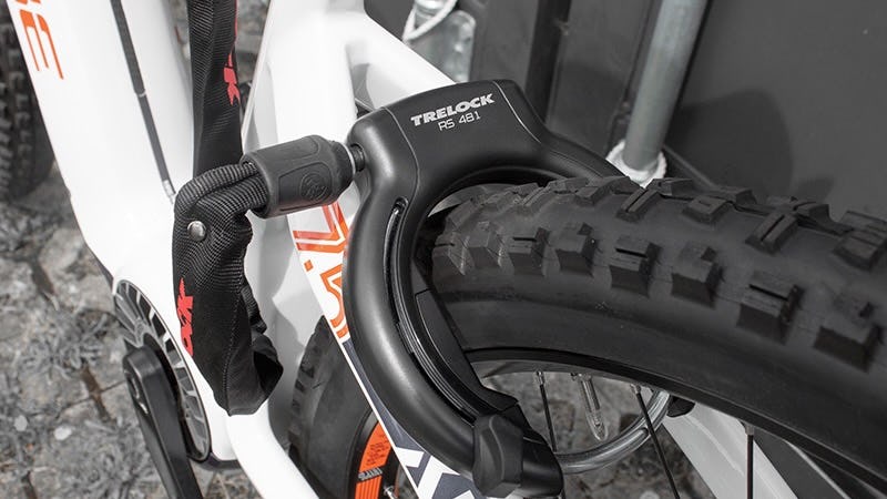 Trelock introduceert sloten voor fietsen met brede banden