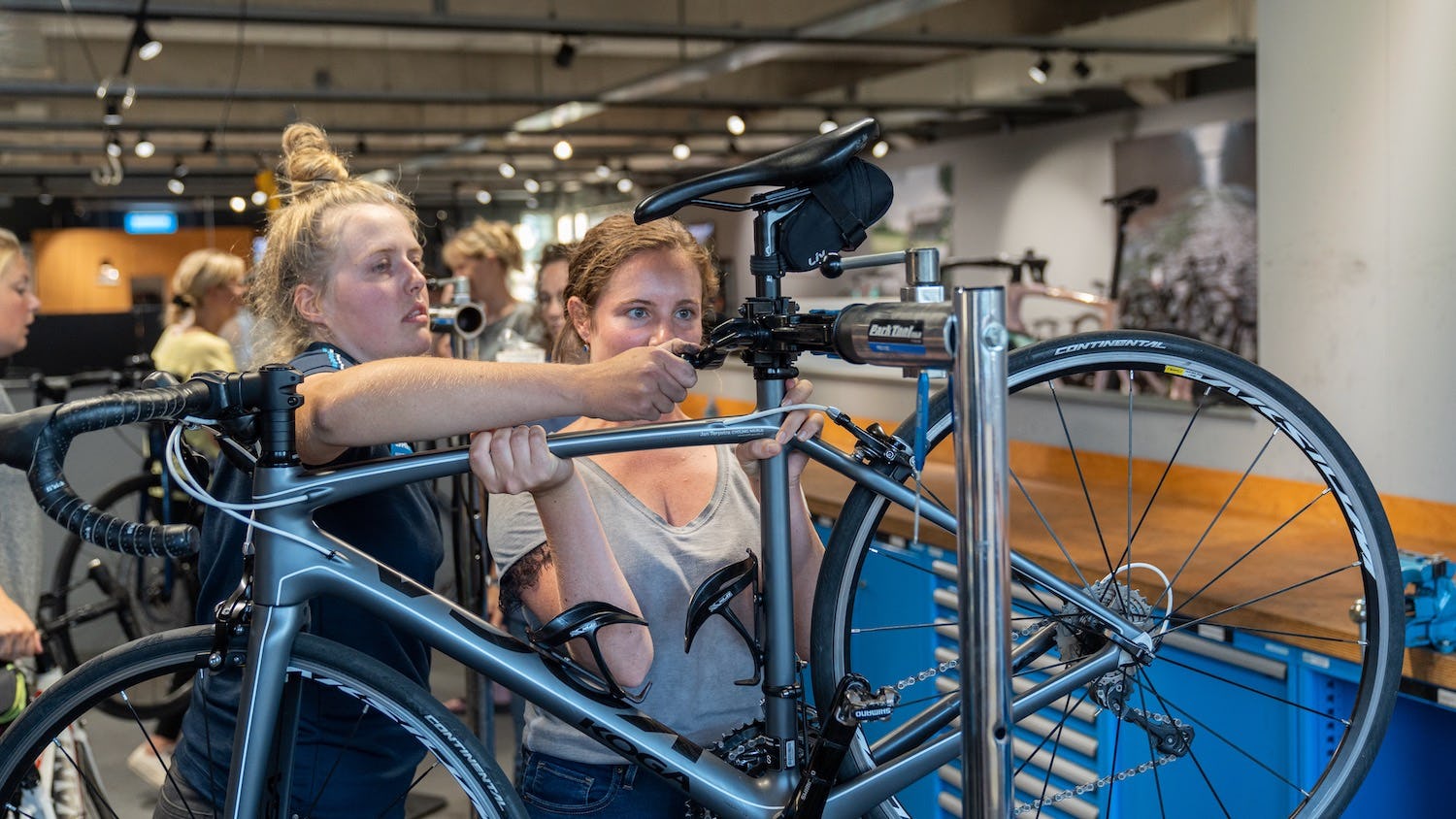 Shimano sleutelclinics goed van start