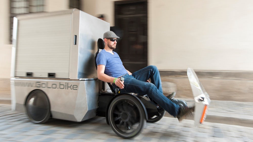 DESIGN | GoLo cargobike van FlevoBike