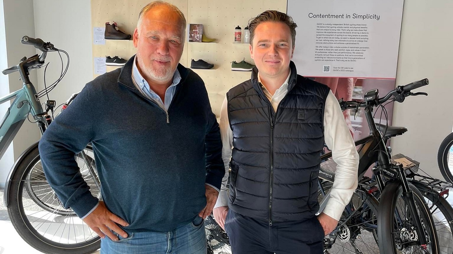 Michiam Van den Langenbergh (rechts) volgt Kristiaan de Belder op, die het bedrijf 33 jaar onder zijn hoede had. 