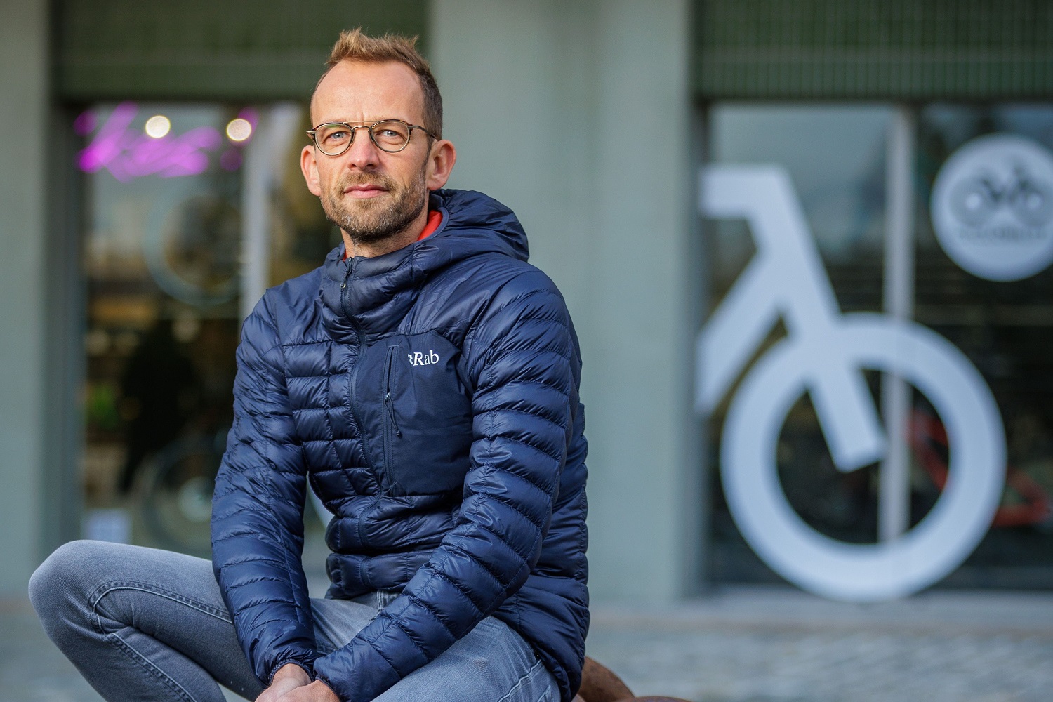 Oprichter Andries Aumann van Cyclobility heeft inmiddels vier winkels.