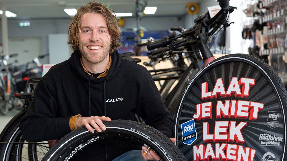 Theo Onderwater ziet het vertegenwoordigersvak als een groot avontuur. (Foto's Ruud Dilling)