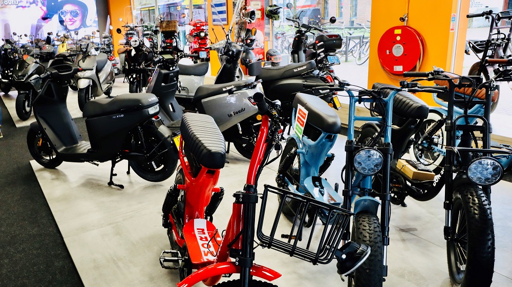 Fatbikes bij La Souris.