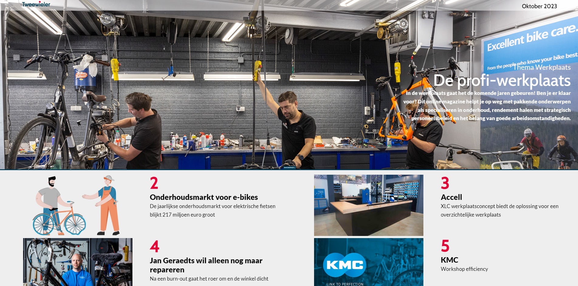 Inspiratie opdoen voor je werkplaats: nieuw Online Magazine