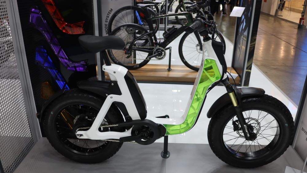 Stromer steeg afgelopen jaar naar een derde plek in het bromfietssegment.