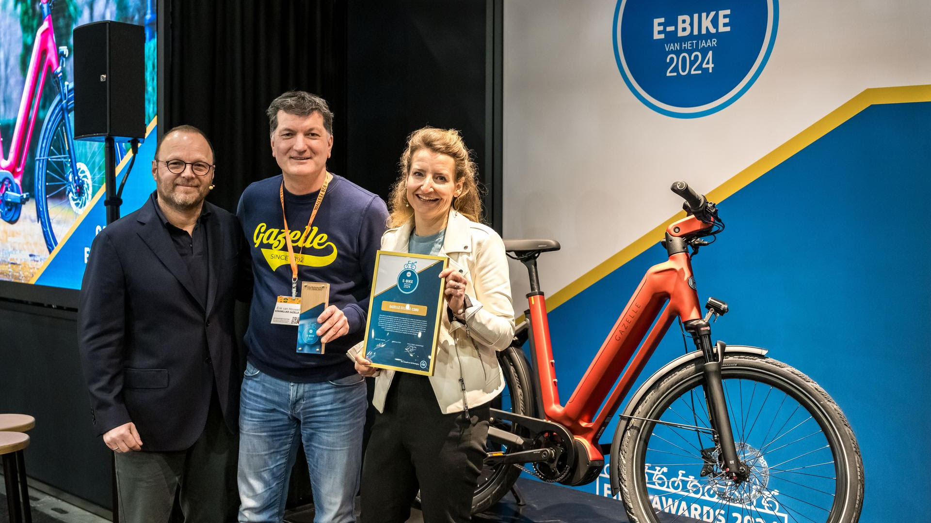 Gazelle won in 2024 de award met de Gazelle Eclipse C380.