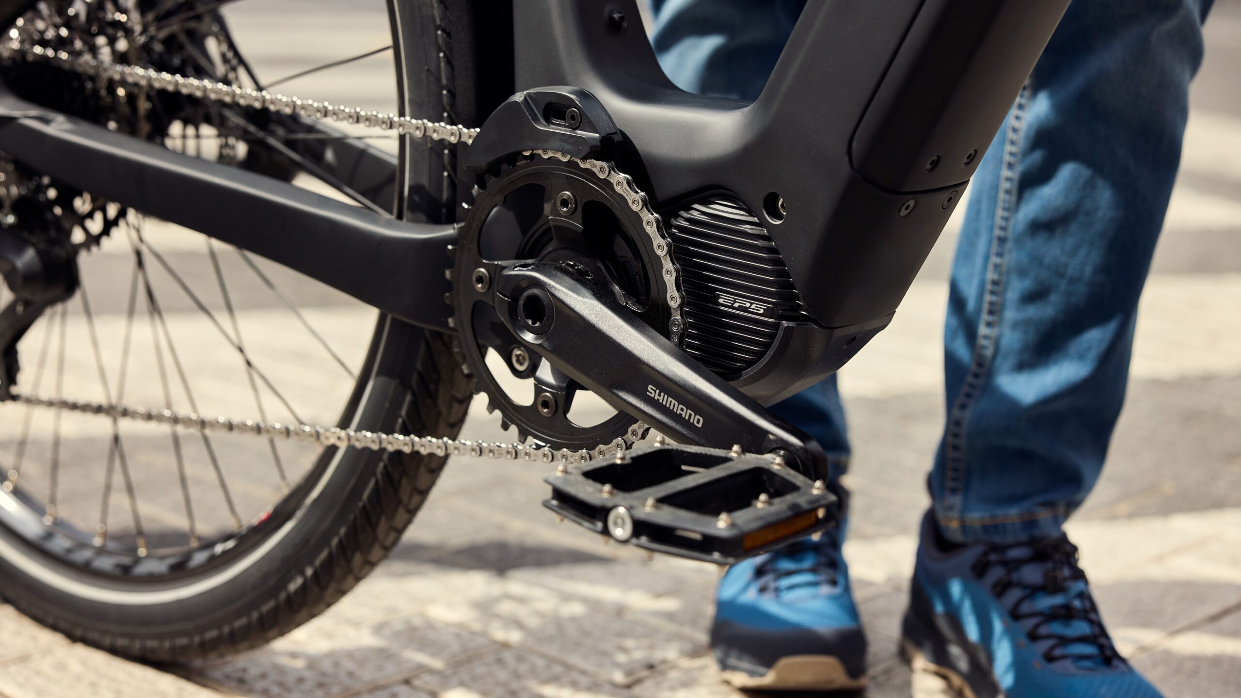 De EP5 heeft een slank en lichtgewicht ontwerp. (Foto Shimano)