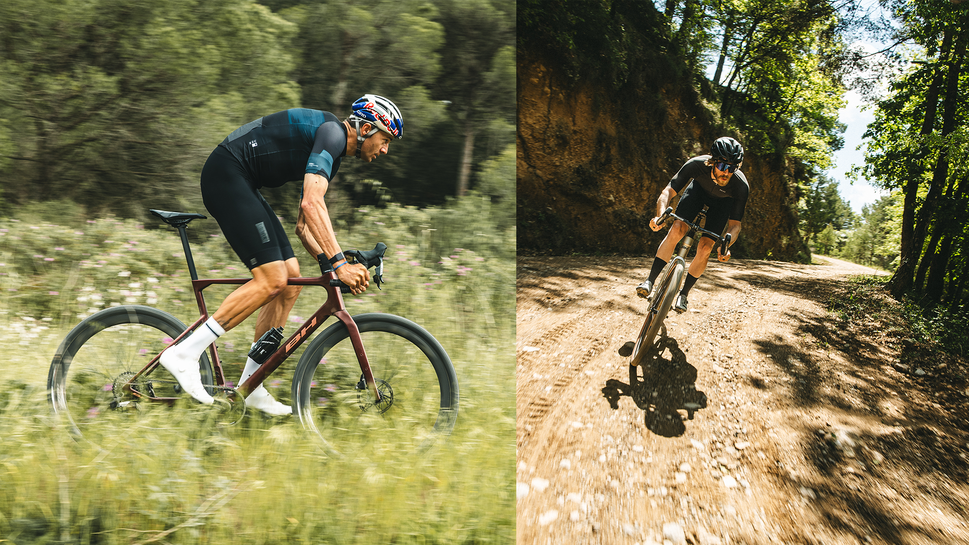 Links: IGravelX, rechts: GravelX R (Foto's: BH)