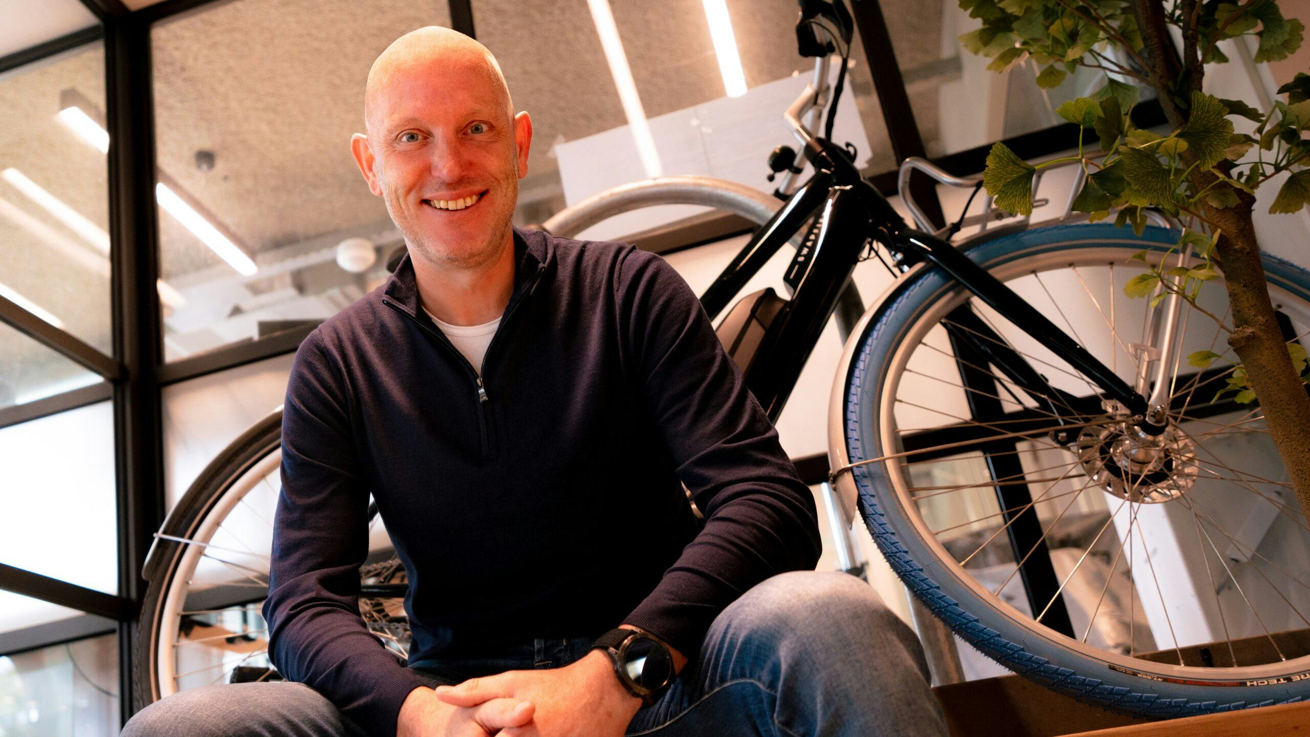 Marc de Vries is sinds 2021 CEO van Swapfiets.