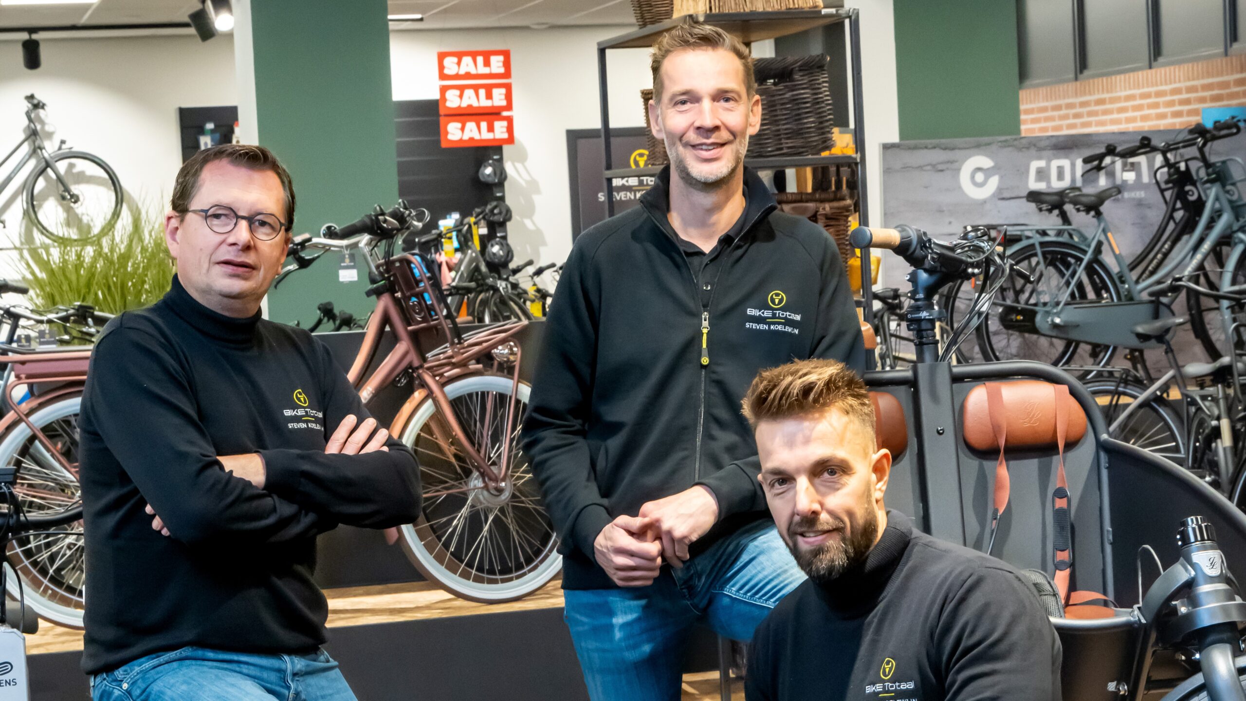 Sinds de overname in 2007 bestaat de directie uit Larry Koelewijn, Marcel Muijs en Jan Huijgen. (Foto's: Koos Groenewold)