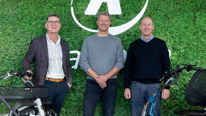 De nieuwe directie met v.l.n.r. Gerwin Sieders (CCO), Robert Lamain (CFO), Jan-Willem Boezel (CEO).