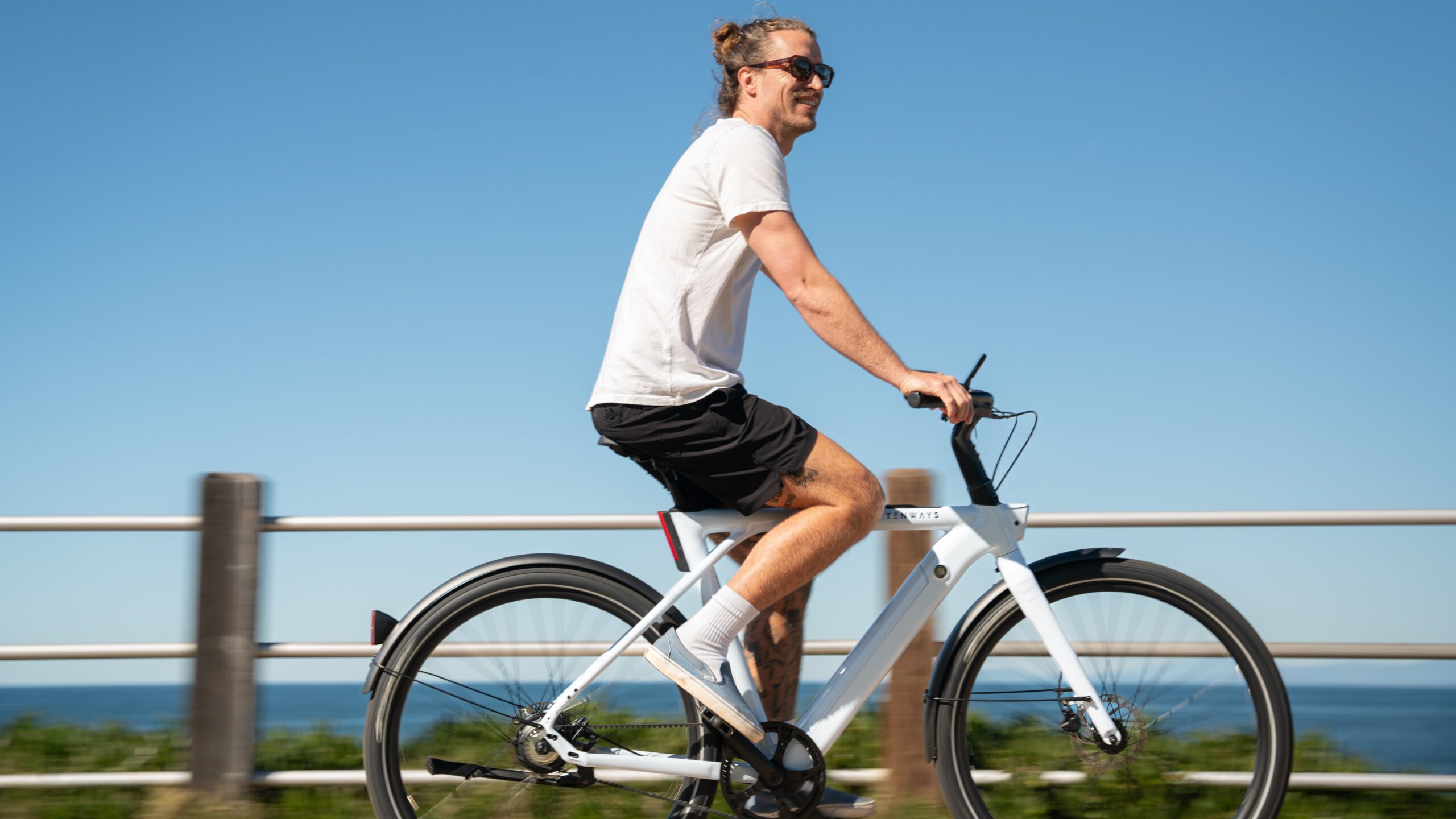 Tenways richt zich met modieuze en betaalbare elektrische fietsen op moderne stedelingen. Foto: Tenways
