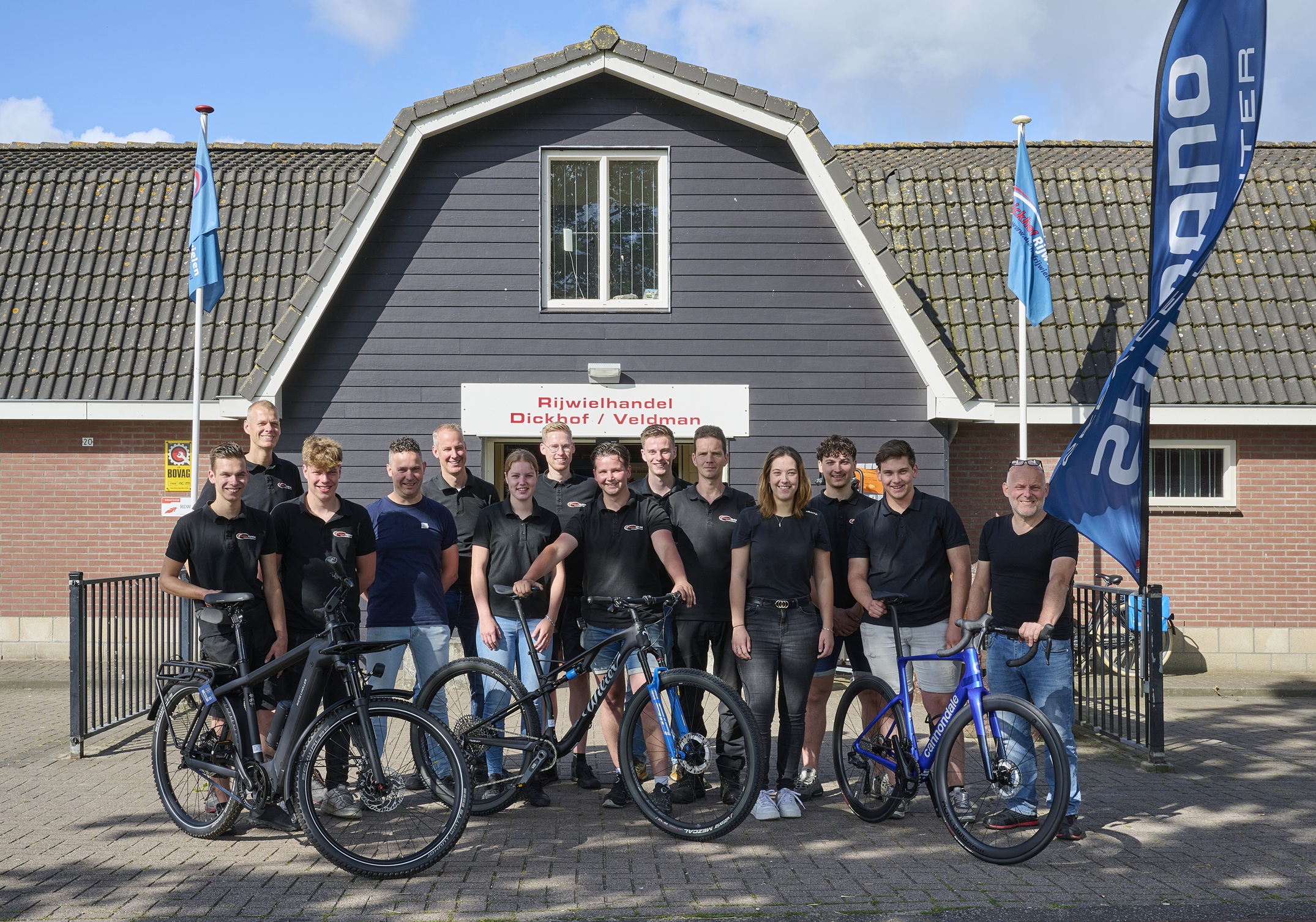 OOMT helpt Dickhof Rijwielen bij de begeleiding van BBL’ers