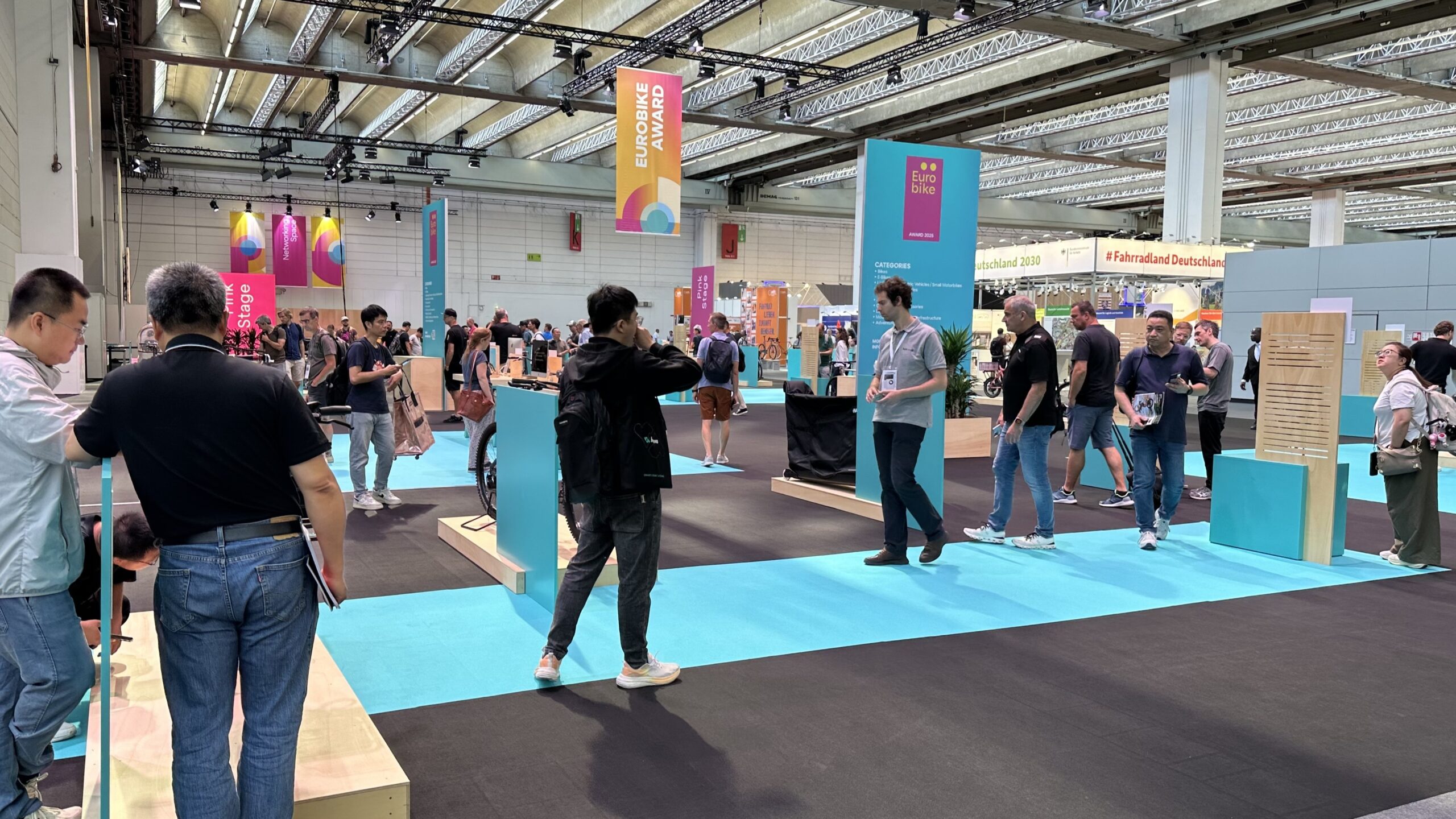 Op dag één was er veel aandacht voor alle winnaars van een Eurobike Award.