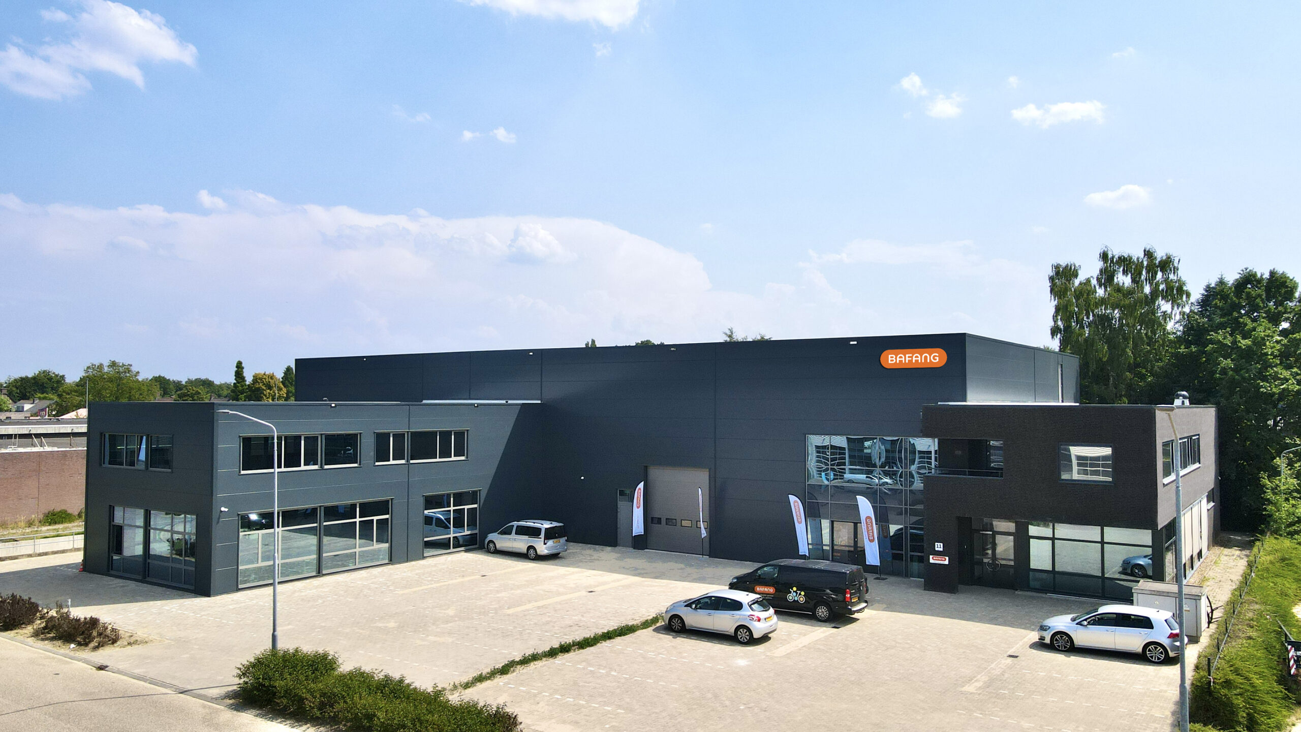 Nieuwe faciliteit van het Europese hoofdkantoor van Bafang. (Foto Bafang)