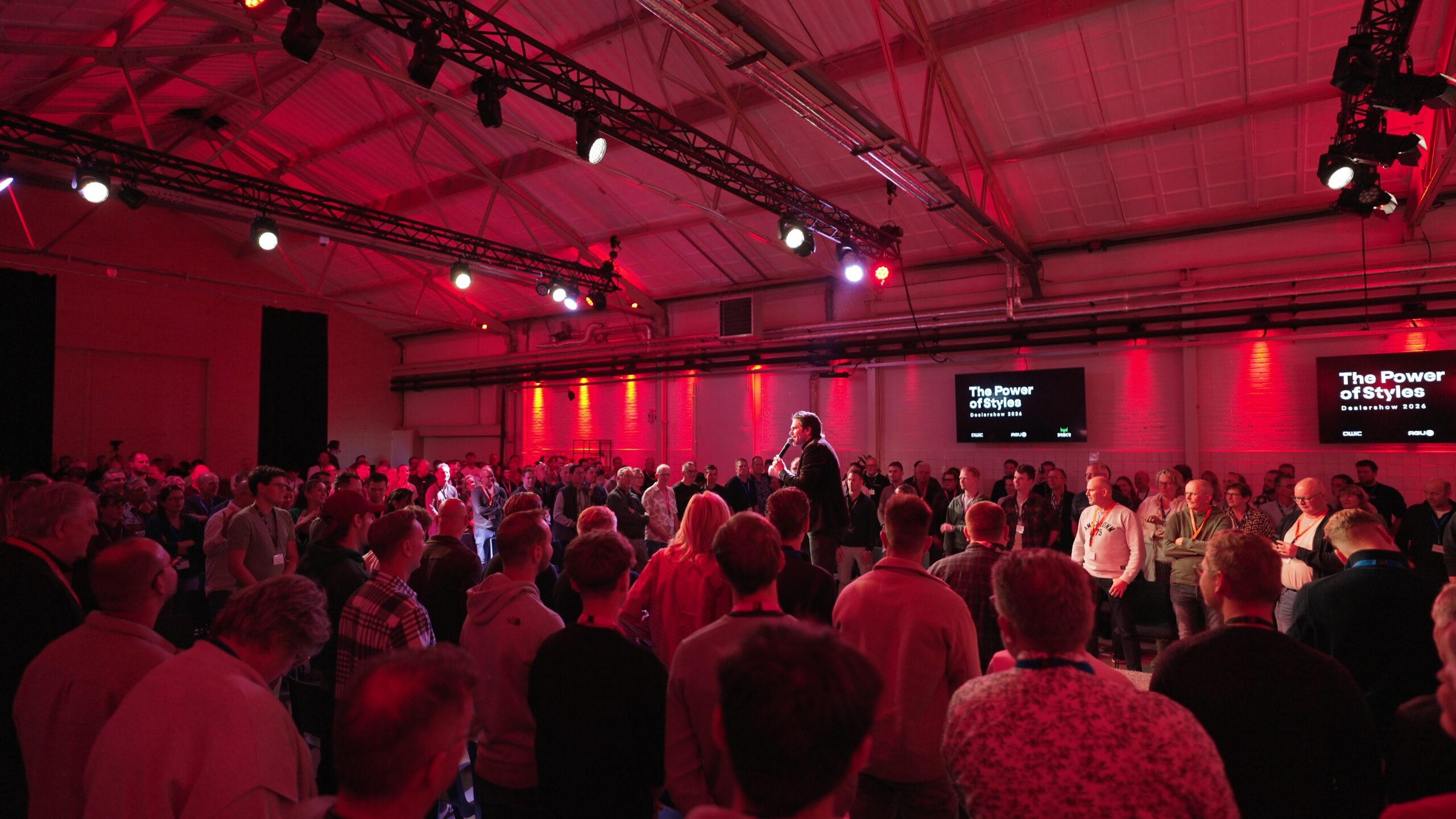 De dealershow van AGU, Qwic en Brekr trok, verspreid over twee dagen, zo'n 400 bezoekers. (Foto: AGU/Qwic/Brekr)