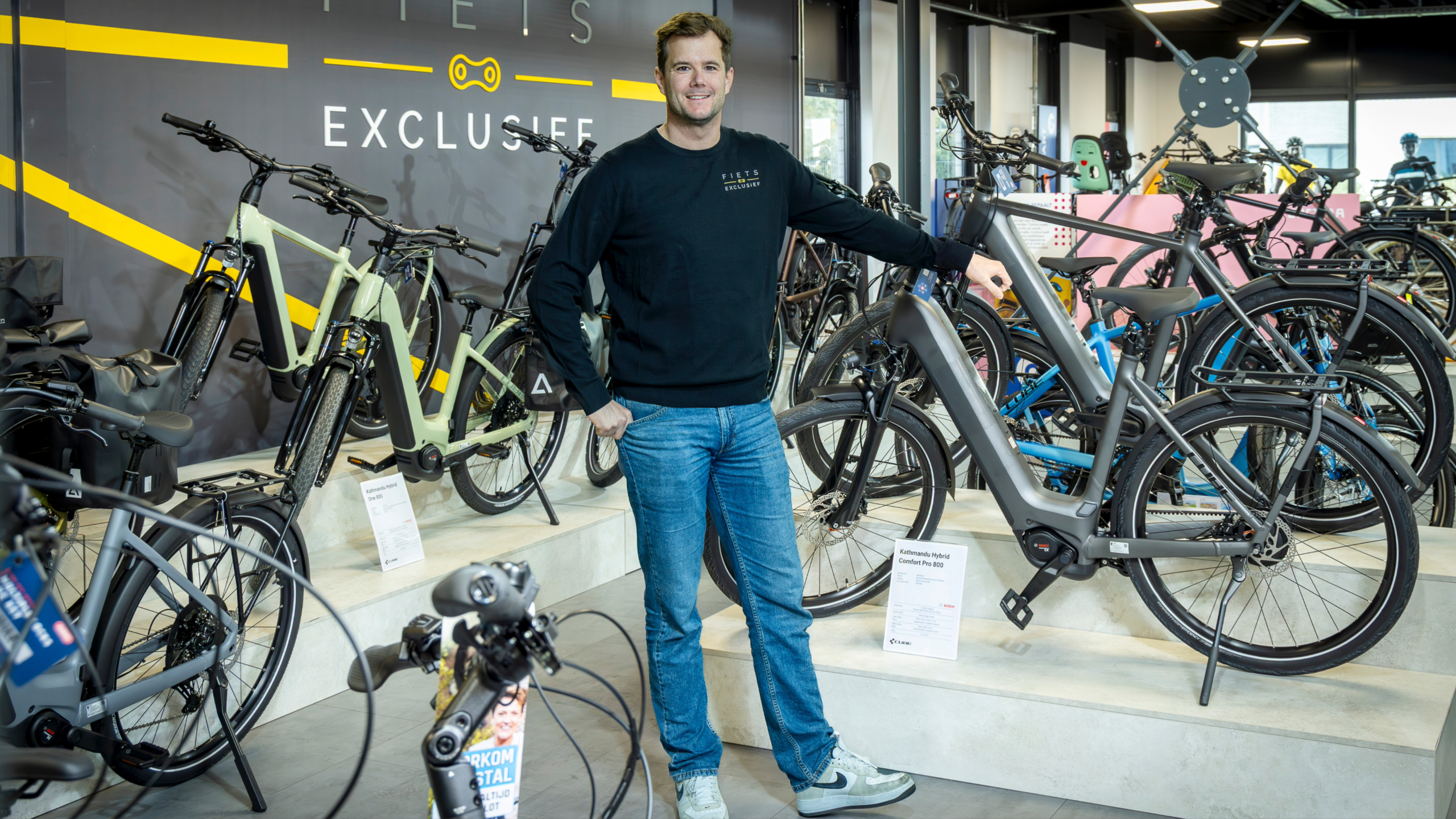 Met Martijn Oldenburger aan het roer gaat Fiets-Exclusief de volgende generatie in. Foto’s Koos Groenewold