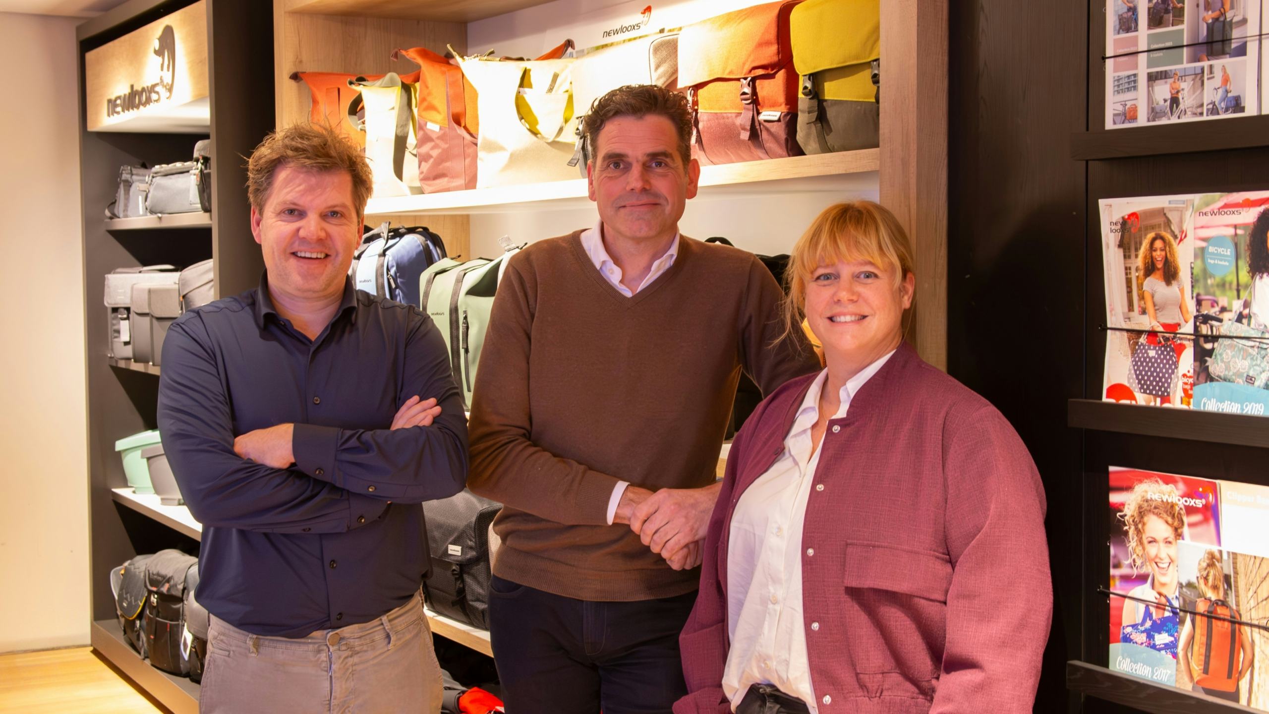 V.l.n.r. Teun Nissen, Chiem de Winter en Laura Burgers (Foto: New Looxs)