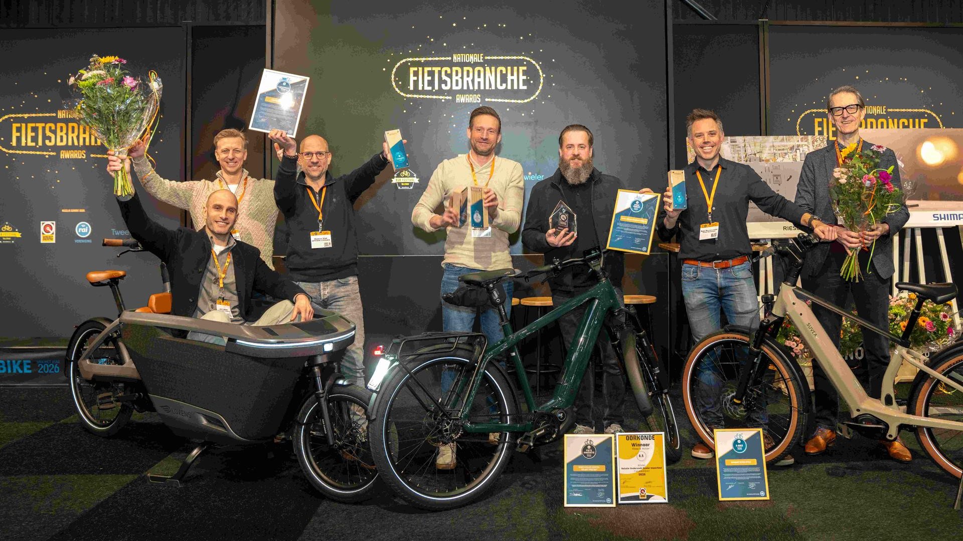 Winnaars van de Fiets Awards 2026 nader toegelicht