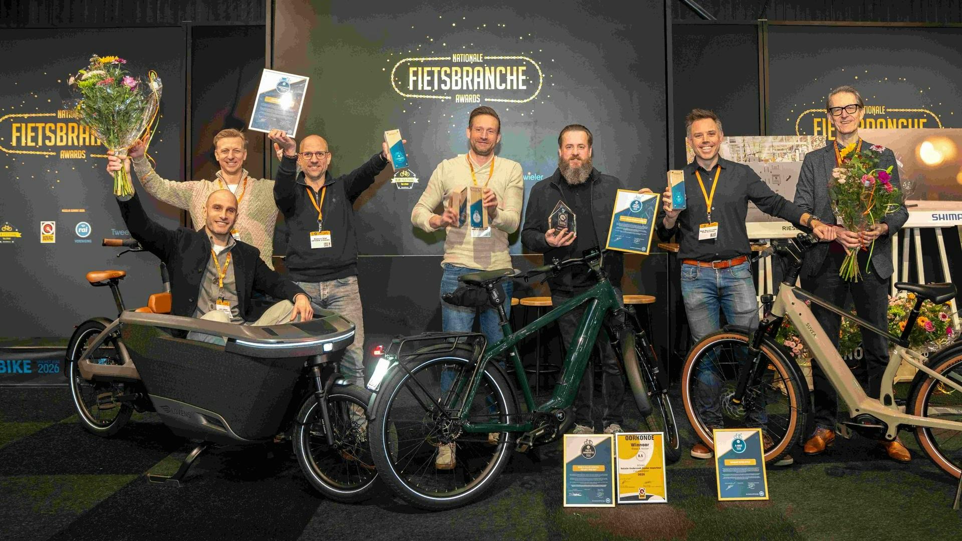 Winnaars van de Fiets Awards 2026 nader toegelicht