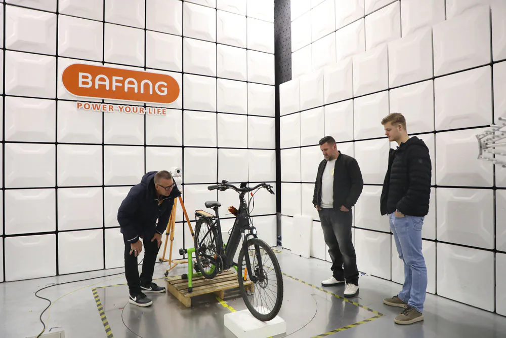 Het EMC-laboratorium van Bafang.