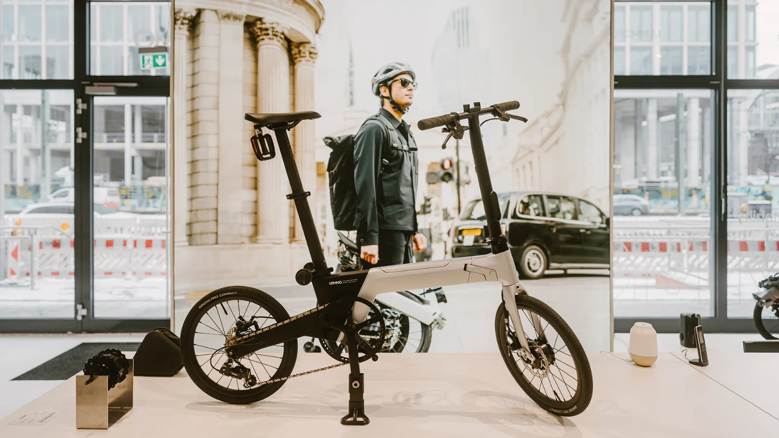 De Lemmo Zero, een compacte elektrische vouwfiets.